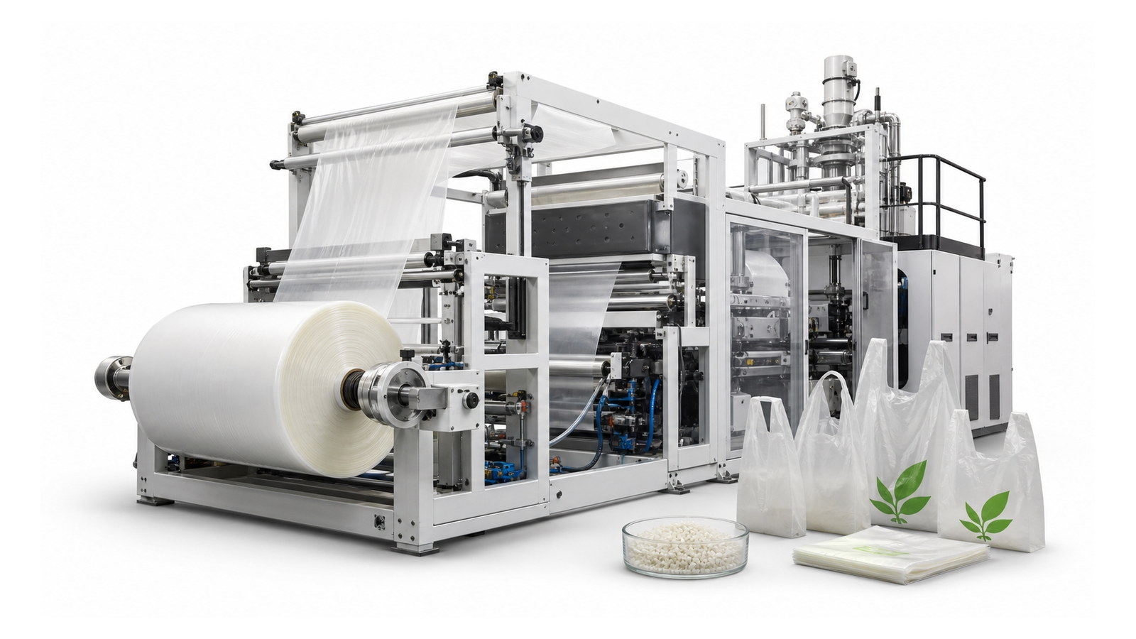 Modern automatic flexible bag making equipment